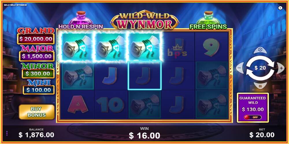 Игровой слот Wild Wild Wynmor