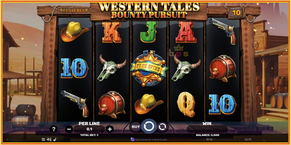 Pelipaikka Western Tales - Bounty Pursuit