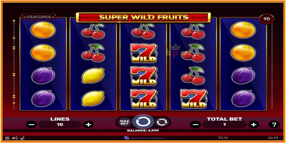 Игровой слот Super Wild Fruits