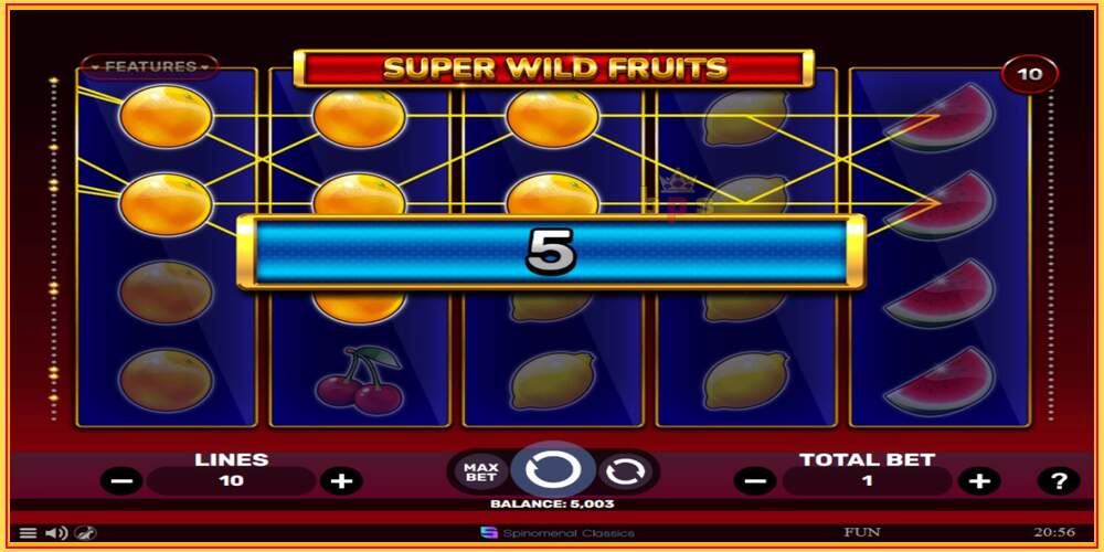 Игровой слот Super Wild Fruits