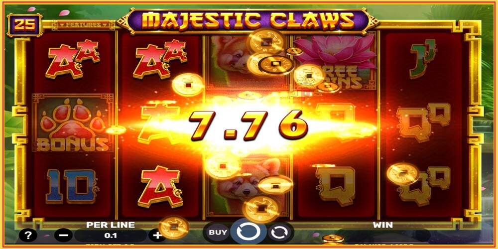 Игровой слот Majestic Claws