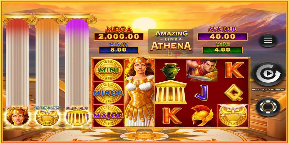 فتحة اللعبة Amazing Link Athena