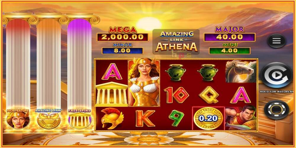 فتحة اللعبة Amazing Link Athena