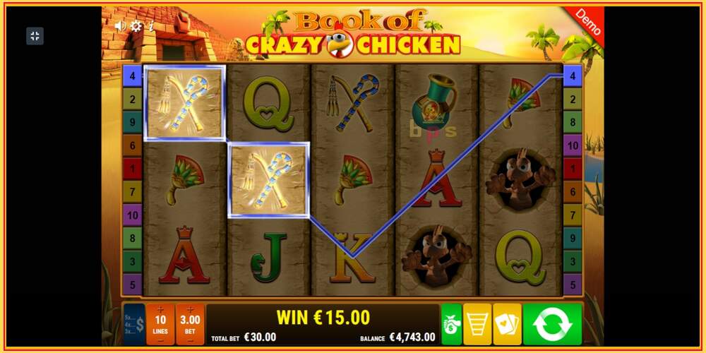 Slot di gioco Book of Crazy Chicken