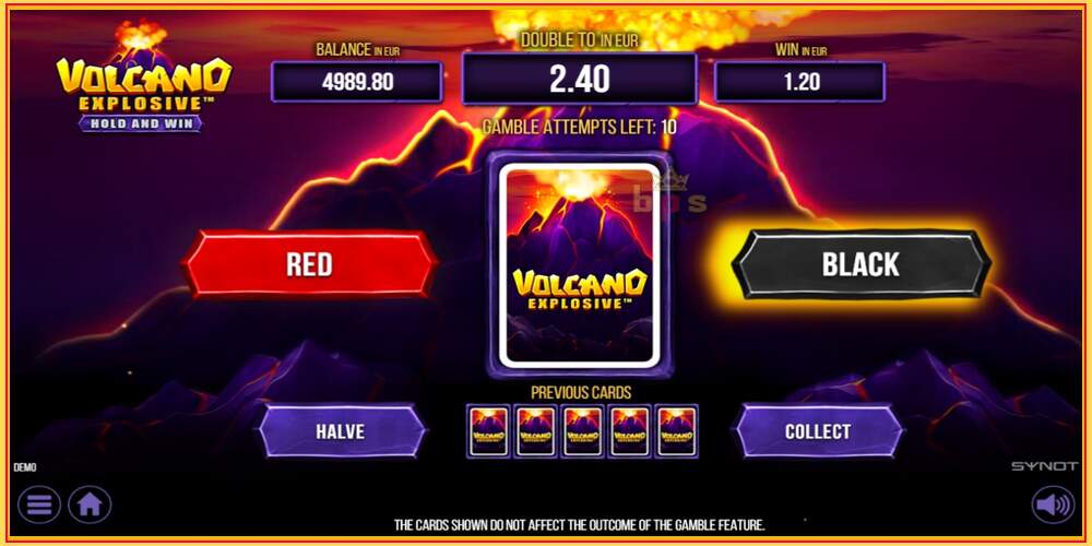 Игровой слот Volcano Explosive