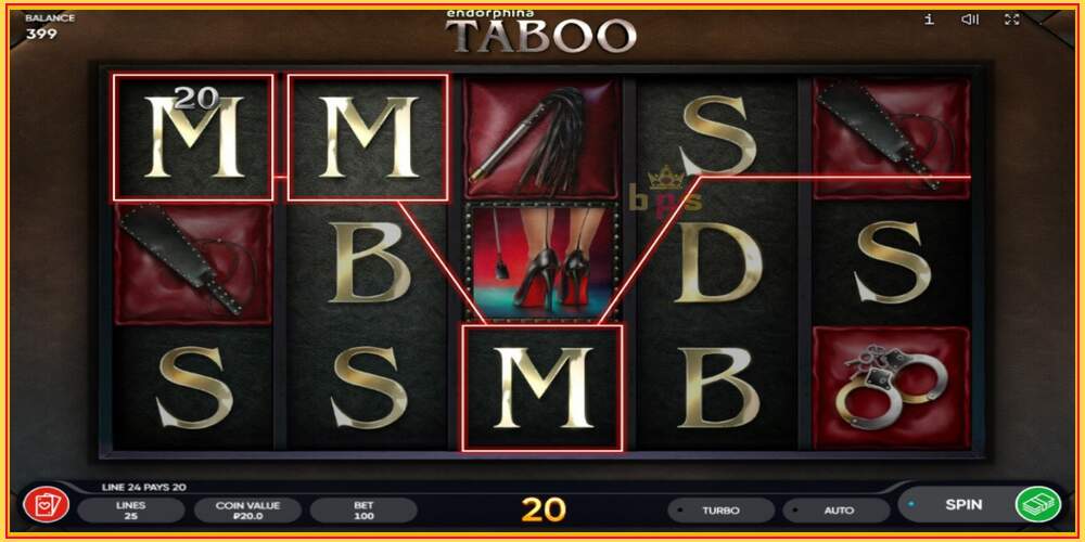 Игровой слот Taboo