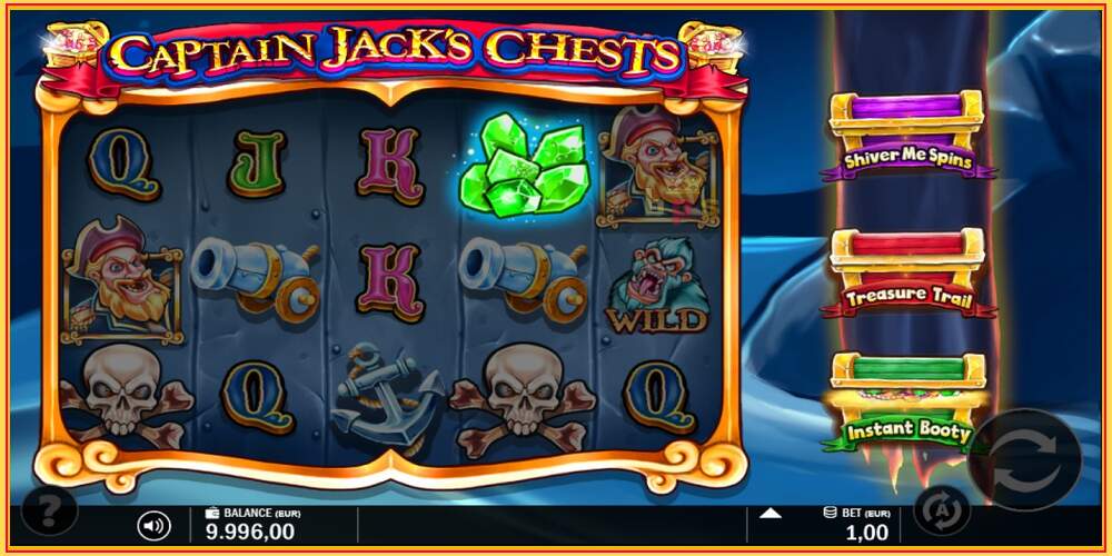 Spelslot Captain Jacks Chests