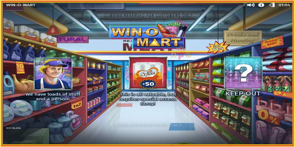 Игровой слот Win-O-Mart