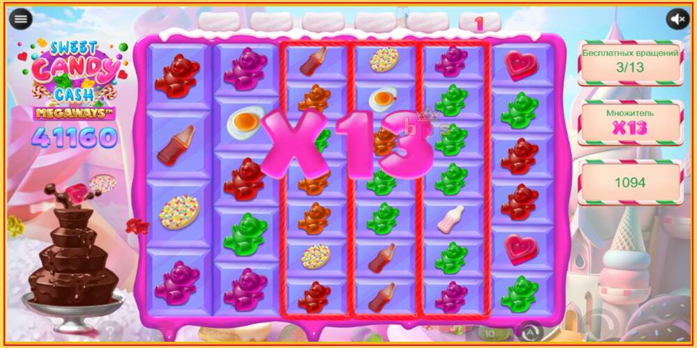 Игра слот Sweet Candy Cash Megaway