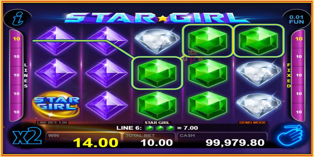 Игровой слот Star Girl