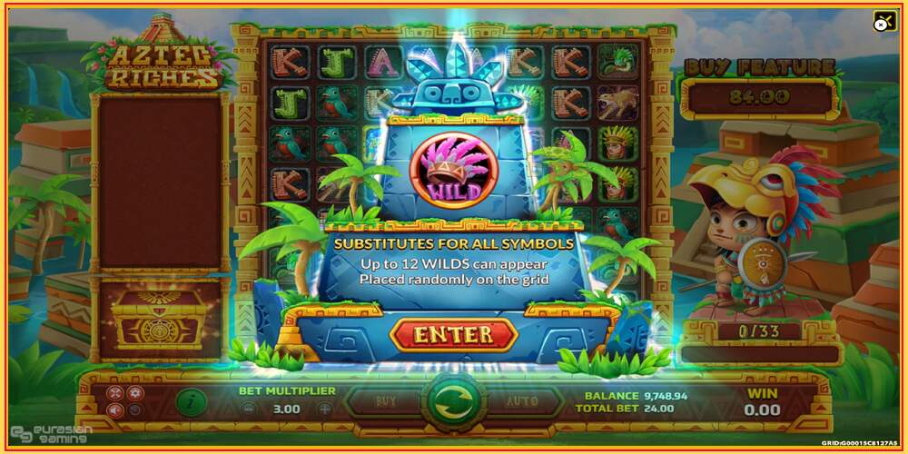 Игровой слот Aztec Riches