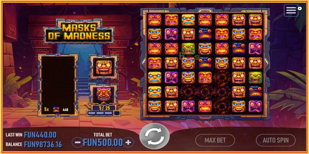 Slot permainan Masks of Madness