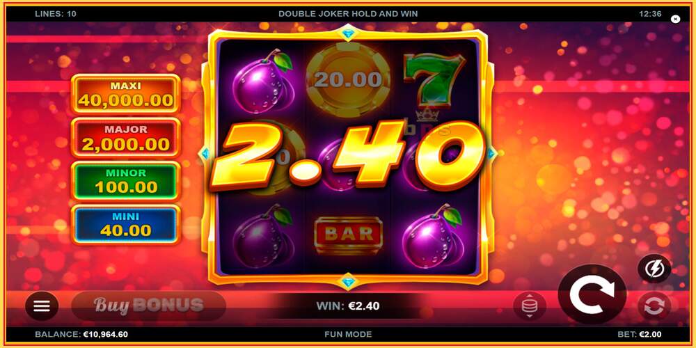 Игровой слот Double Joker Hold and Win