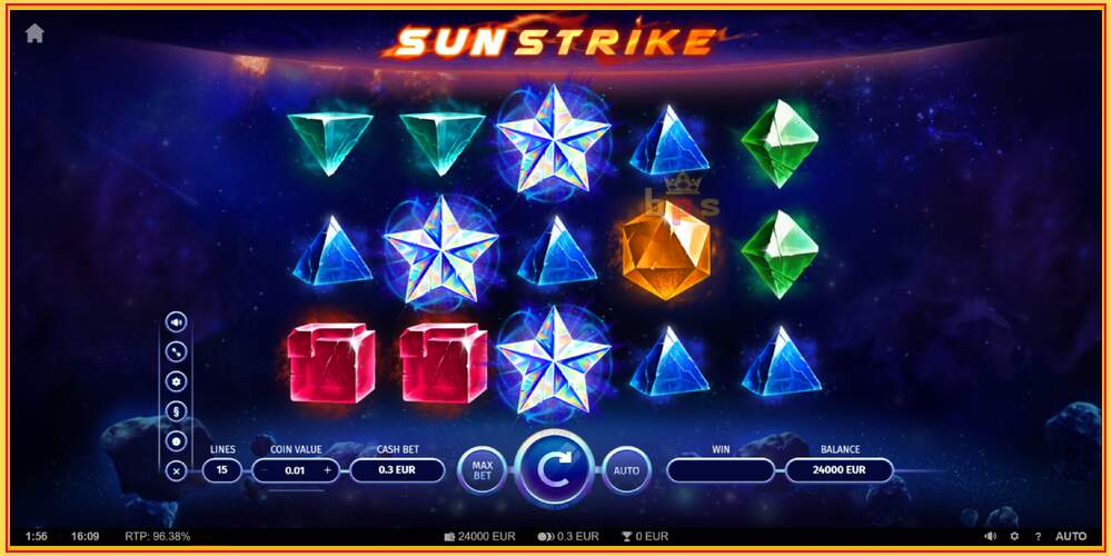 Oyun yuvası Sun Strike