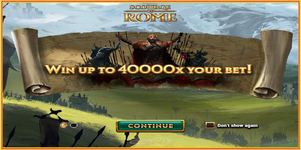 Игровой слот Scourge of Rome