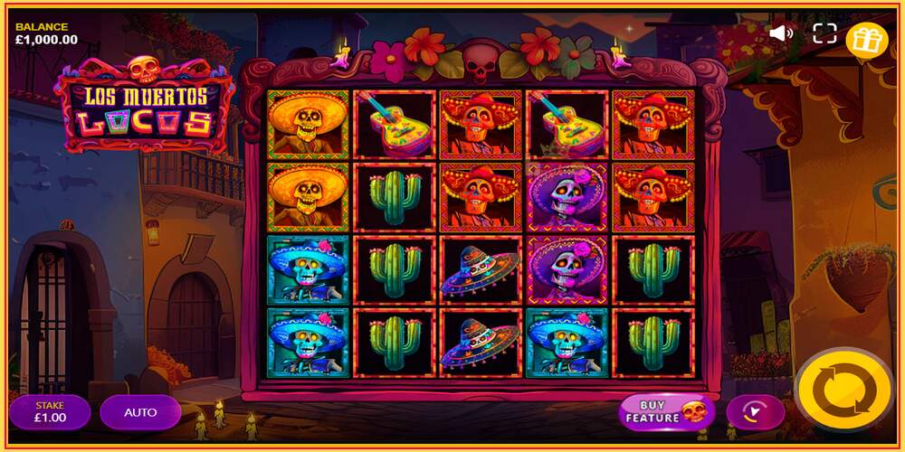 Игровой слот Los Muertos Locos