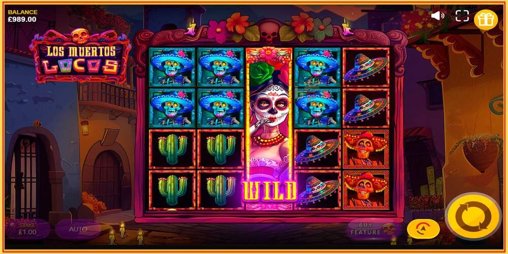 Игровой слот Los Muertos Locos