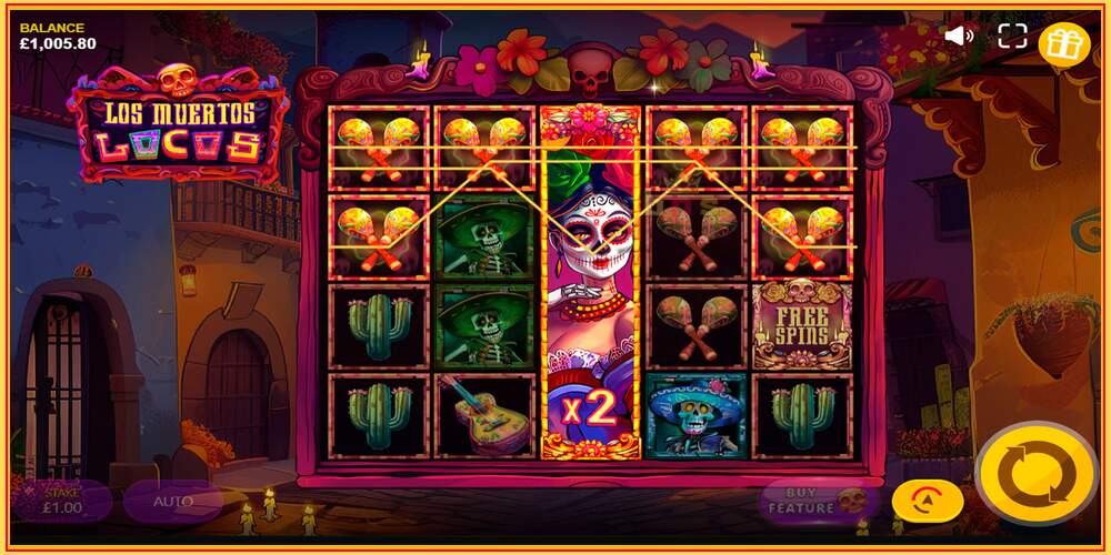 Игровой слот Los Muertos Locos