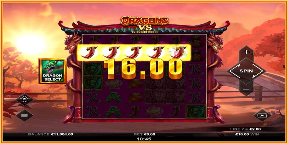 Игровой слот Dragons VS Gigablox