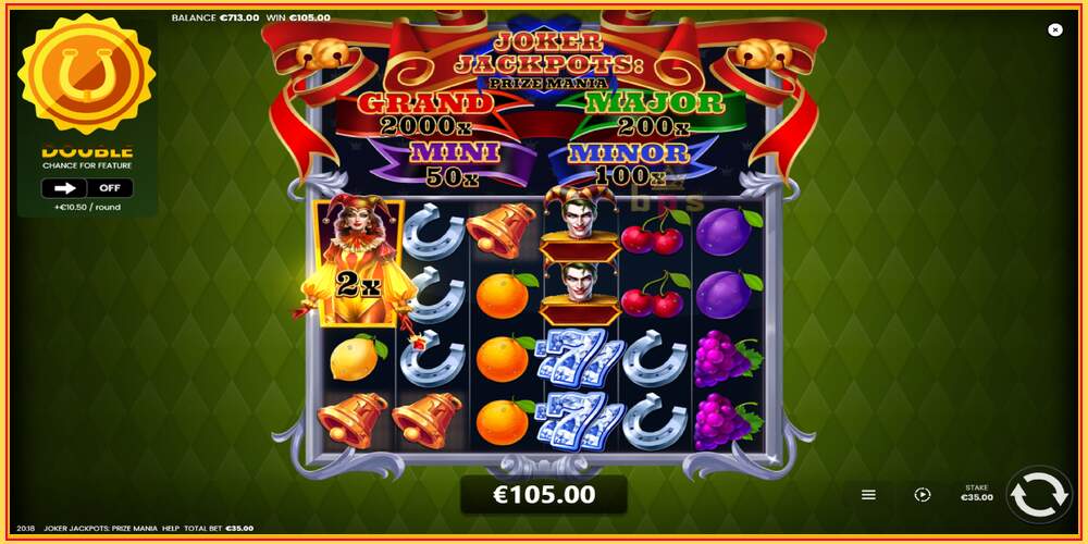 משבצת משחק Joker Jackpots: Prize Mania