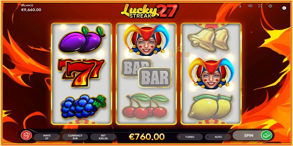 Oyun yuvası Lucky Streak 27