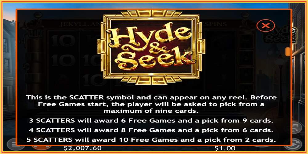 Игровой слот Hyde & Seek