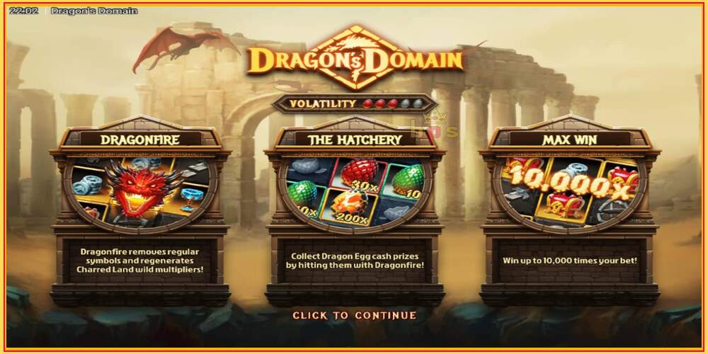 Spelslot Dragons Domain