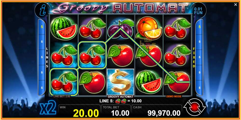 Игра слот Groovy Automat