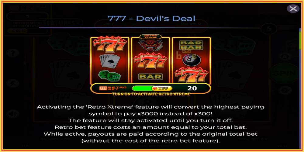 Game slot 777 Devils Deal