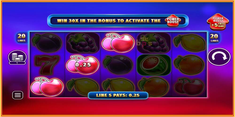 Игровой слот Cherry Power Boost