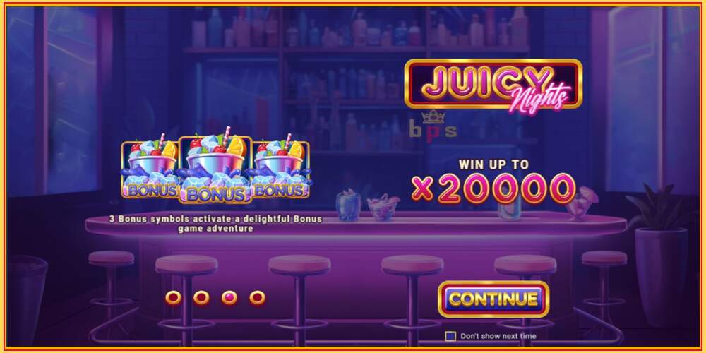 Игра слот Juicy Nights