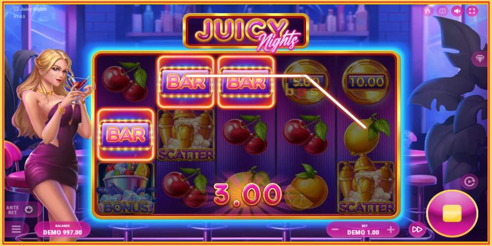 Игра слот Juicy Nights