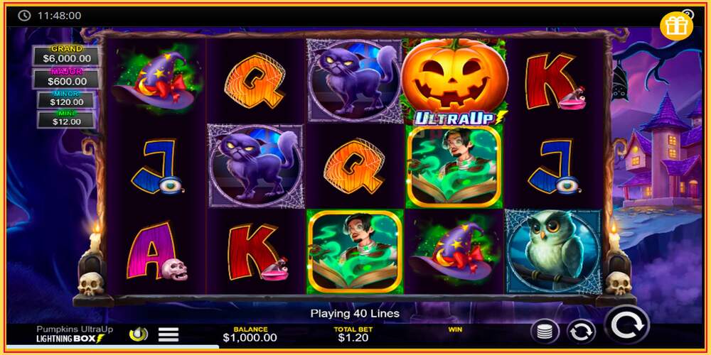 Игровой слот Pumpkins UltraUp