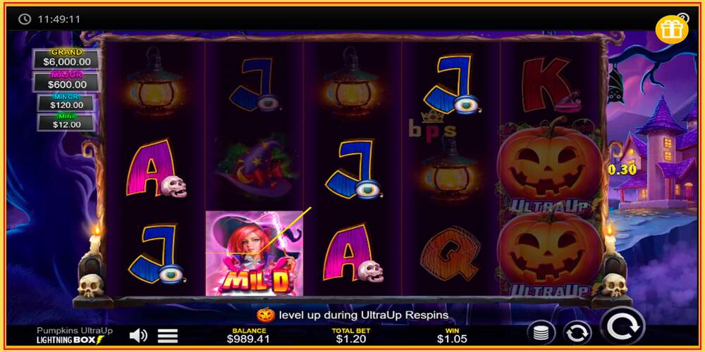 Игровой слот Pumpkins UltraUp