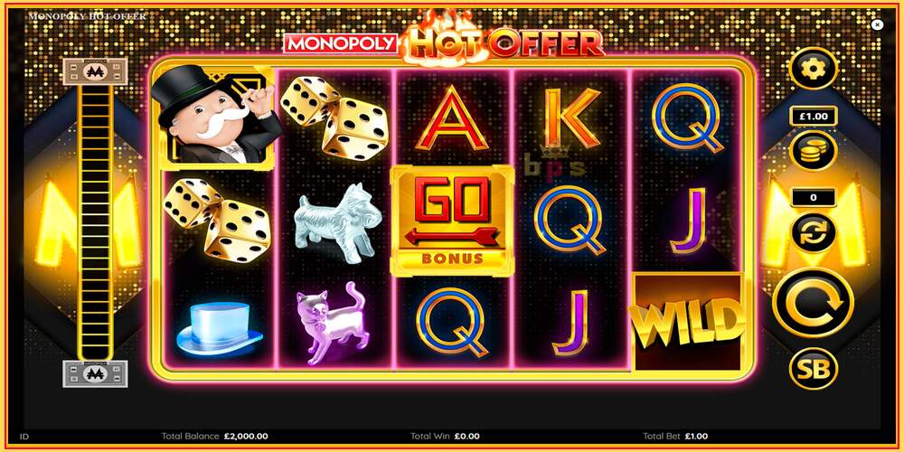 Игровой слот Monopoly Hot Offer