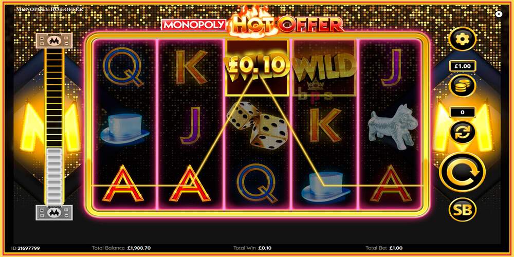 Игровой слот Monopoly Hot Offer