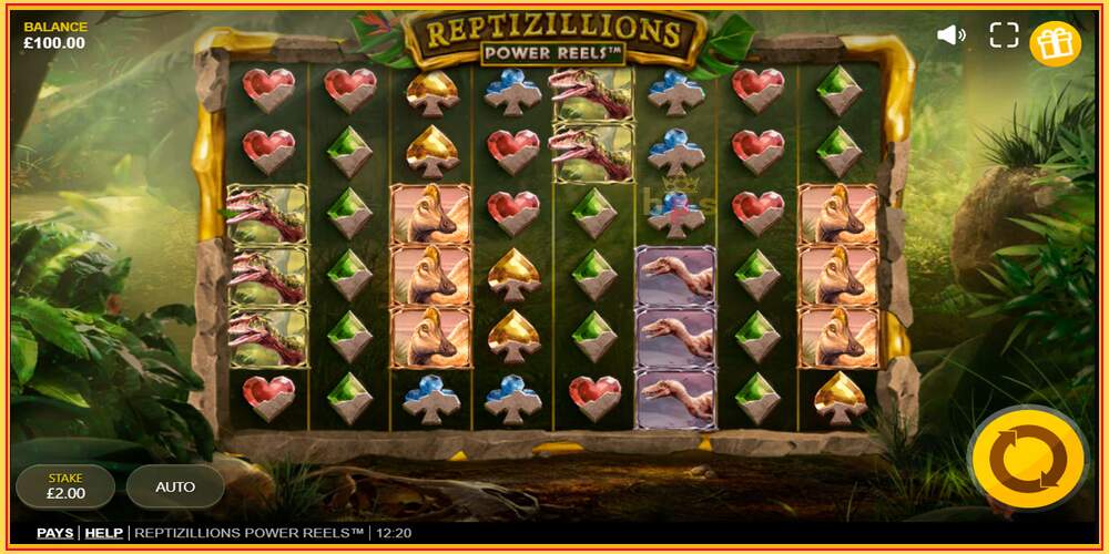 Игровой слот Reptizillions Power Reels