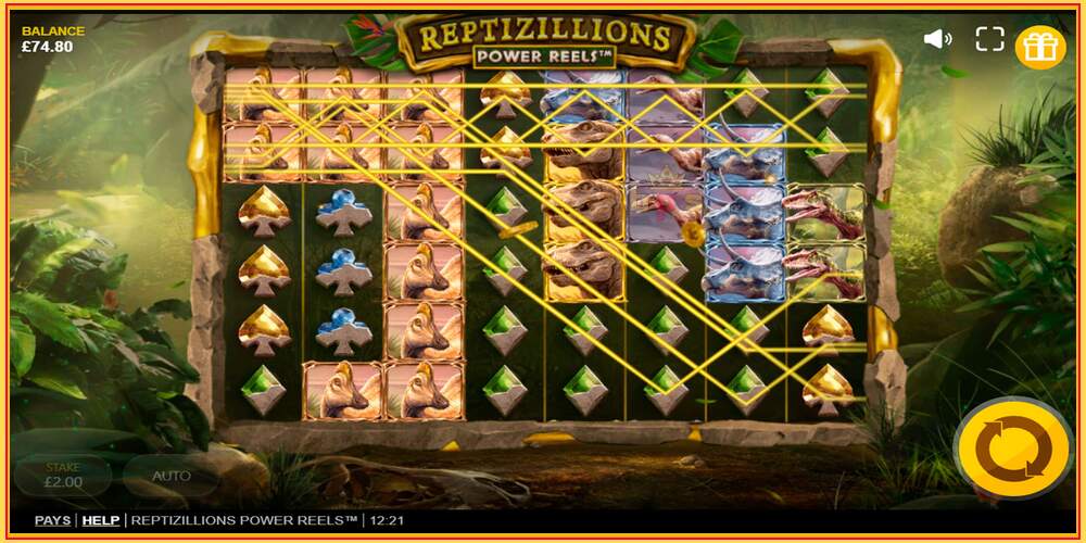 Игровой слот Reptizillions Power Reels