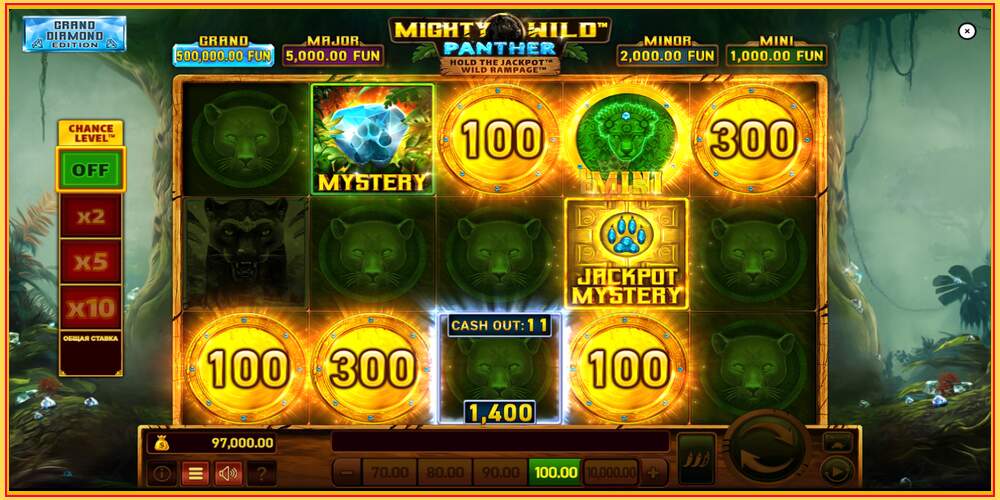 Spelslot Mighty Wild: Panther Grand Diamond Edition