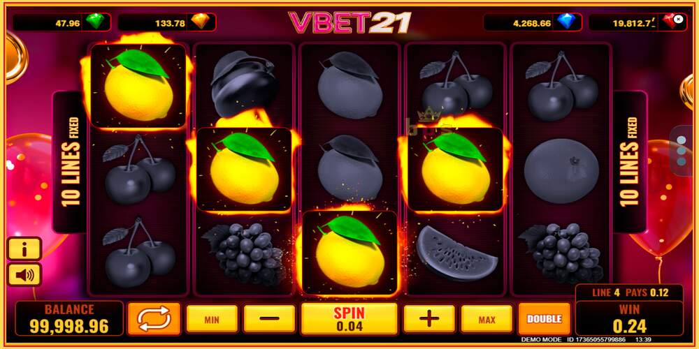 Игра слот Vbet 21