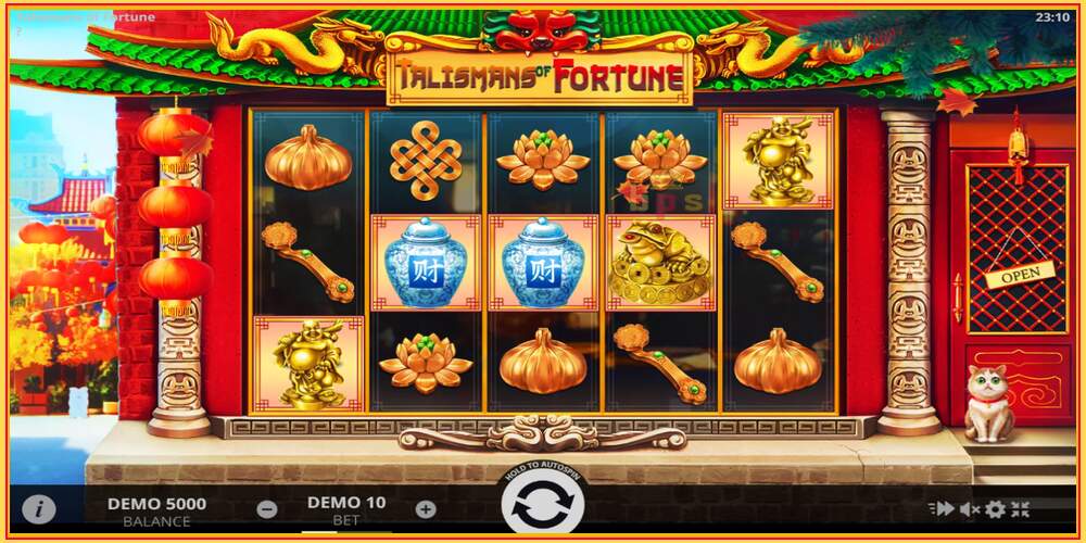 Игровой слот Talismans of Fortune