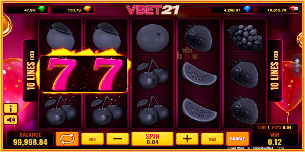 Игра слот Vbet 21