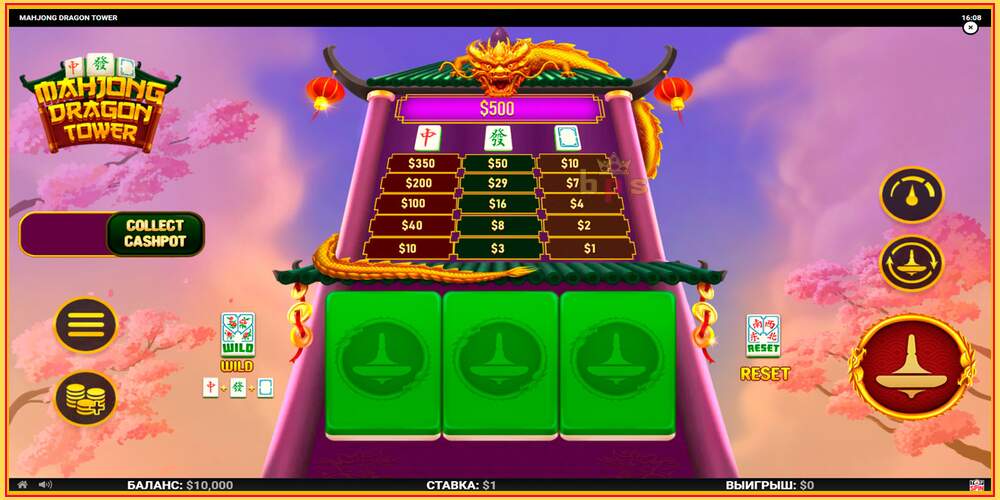 Игровой слот Mahjong Dragon Tower