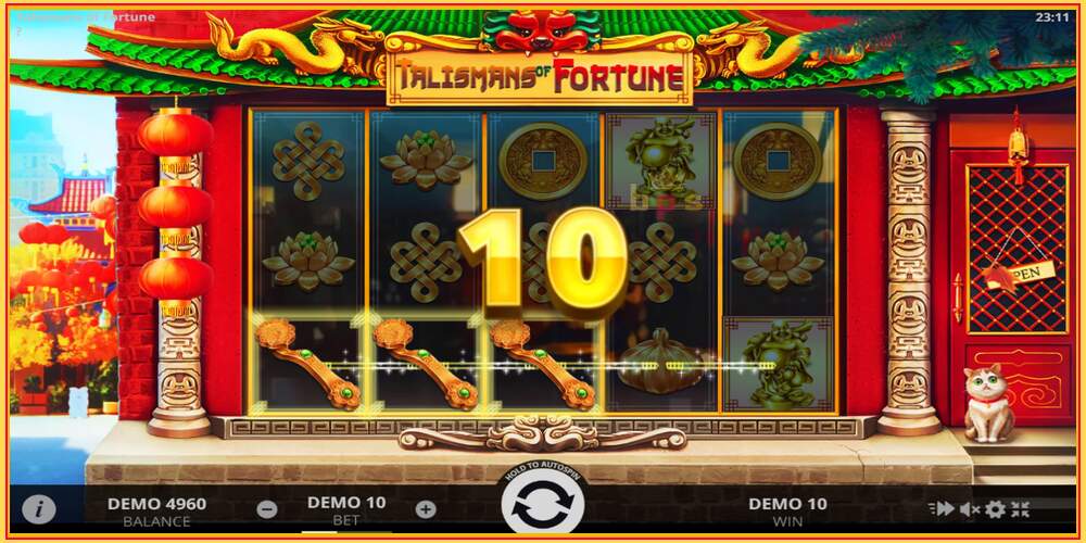 Игровой слот Talismans of Fortune