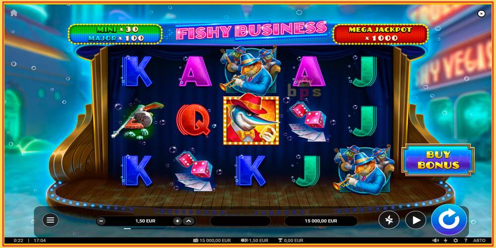 Игровой слот Fishy Business