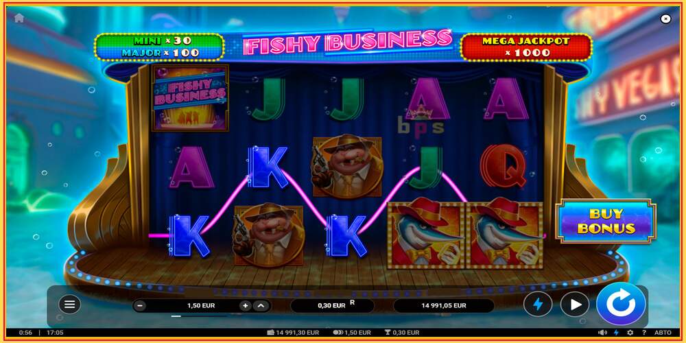 Игровой слот Fishy Business