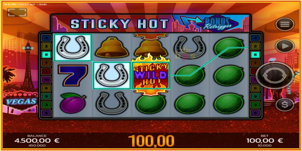 Игровой слот Sticky Hot