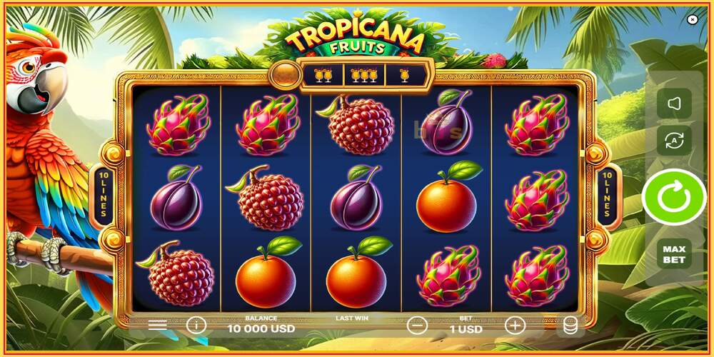 Игровой слот Tropicana Fruits