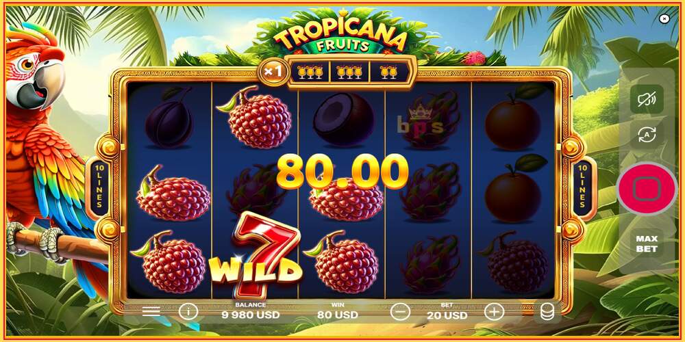 Игровой слот Tropicana Fruits