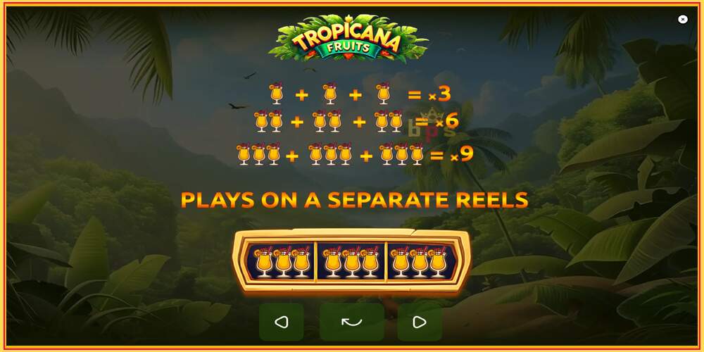 Игровой слот Tropicana Fruits